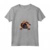 Donna Bullmastiff Pigro Maglietta con Collo a V - Design divertente del tuo amato cane