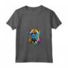 Bullmastiff Pop Art - Dog Lover Splash Art Maglietta con Collo a V - Ideale per Amanti Bullmastiff e Proprietari