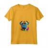 Bullmastiff Pop Art - Dog Lover Splash Art Maglietta con Collo a V - Ideale per Amanti Bullmastiff e Proprietari