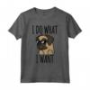I Do What I Want Bullmastiff Cane Maglietta - Regalo Originale per Proprietari - Acquista Online