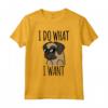 I Do What I Want Bullmastiff Cane Maglietta - Regalo Originale per Proprietari - Acquista Online