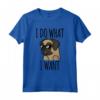 I Do What I Want Bullmastiff Cane Maglietta - Regalo Originale per Proprietari - Acquista Online
