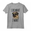 I Do What I Want Bullmastiff Cane Maglietta - Regalo Originale per Proprietari - Acquista Online