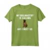 Il Cane Mi Chiama Devo Andare Bullmastiff Maglietta - Divertente Design per Amanti dei Cani - Regalo per Proprietari di Bullmastiff