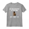 Il Cane Mi Chiama Devo Andare Bullmastiff Maglietta - Divertente Design per Amanti dei Cani - Regalo per Proprietari di Bullmastiff