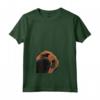 Donna Curioso cane Bullmastiff - Maglietta con Collo a V - Idea Regalo per Amanti dei Cani Bullmastiff