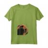 Donna Curioso cane Bullmastiff - Maglietta con Collo a V - Idea Regalo per Amanti dei Cani Bullmastiff