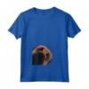 Donna Curioso cane Bullmastiff - Maglietta con Collo a V - Idea Regalo per Amanti dei Cani Bullmastiff