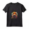 Donna Mamma Bullmastiff - Maglietta con Collo a V - Regalo per Amanti dei Cani - Design Unico