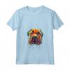 Donna Mamma Bullmastiff - Maglietta con Collo a V - Regalo per Amanti dei Cani - Design Unico