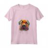 Donna Mamma Bullmastiff - Maglietta con Collo a V - Regalo per Amanti dei Cani - Design Unico