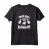 Bullmastiff Lover - Questa ragazza ama il suo cane Bullmastiff Maglietta - Ideale per gli Amanti dei Cani