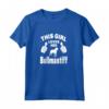 Bullmastiff Lover - Questa ragazza ama il suo cane Bullmastiff Maglietta - Ideale per gli Amanti dei Cani