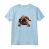 Bullmastiff pigro Maglietta - T-shirt con Illustrazione di Bullmastiff - Ideale per Amanti dei Cani