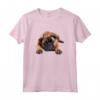 Bullmastiff pigro Maglietta - T-shirt con Illustrazione di Bullmastiff - Ideale per Amanti dei Cani