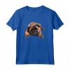 Bullmastiff pigro Maglietta - T-shirt con Illustrazione di Bullmastiff - Ideale per Amanti dei Cani