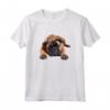 Bullmastiff pigro Maglietta - T-shirt con Illustrazione di Bullmastiff - Ideale per Amanti dei Cani