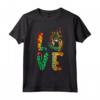 Love Bullmastiff Dog Sunflower Tie Dye Funny Puppy Lover Maglietta - Cute Bullmastiff Mom Tee for Mothers Day