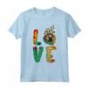 Love Bullmastiff Dog Sunflower Tie Dye Funny Puppy Lover Maglietta - Cute Bullmastiff Mom Tee for Mothers Day