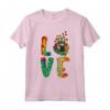 Love Bullmastiff Dog Sunflower Tie Dye Funny Puppy Lover Maglietta - Cute Bullmastiff Mom Tee for Mothers Day