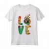 Love Bullmastiff Dog Sunflower Tie Dye Funny Puppy Lover Maglietta - Cute Bullmastiff Mom Tee for Mothers Day