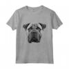 HapTiger Cute Bullmastiff Cucciolo Cane Mamma o Papà Maglietta - Design Carino per Amanti dei Cani - Ideale per Uomini e Donne