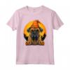 Bullmastiff Dog Holding Jack O'lanterna Zucca Halloween Maglietta - Idea Regalo di Halloween per Amanti dei Cani - Costume Divertente per Famiglie