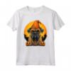 Bullmastiff Dog Holding Jack O'lanterna Zucca Halloween Maglietta - Idea Regalo di Halloween per Amanti dei Cani - Costume Divertente per Famiglie