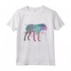 Colorato Bullmastiff Amante Cane Bullmastiffs Maglietta - Design Silhouette Acquerellato - Ideale per Compleanno o Natale