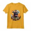 HapTiger Maglietta Bullmastiff Love - Splash Art per Proprietari di Bullmastiff - Ideale per Compleanni e Regali