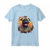 HapTiger Maglietta Bullmastiff Love - Splash Art per Proprietari di Bullmastiff - Ideale per Compleanni e Regali