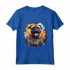 HapTiger Maglietta Bullmastiff Love - Splash Art per Proprietari di Bullmastiff - Ideale per Compleanni e Regali