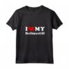 Donna I Love My Bullmastiff - Maglietta con Collo a V Design Vintage - Ideale per Amanti dei Cani