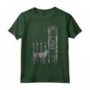 Bullmastiff Design per Uomo Donna Bandiera Americana - Maglietta Divertente per Amanti dei Cani - Ideale per Bambini