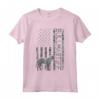 Bullmastiff Design per Uomo Donna Bandiera Americana - Maglietta Divertente per Amanti dei Cani - Ideale per Bambini