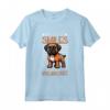 Corridore e Bullmastiff Maglietta - Miles of Smiles - T-shirt per Amanti dei Bullmastiff e del Jogging