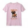 Corridore e Bullmastiff Maglietta - Miles of Smiles - T-shirt per Amanti dei Bullmastiff e del Jogging
