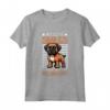 Corridore e Bullmastiff Maglietta - Miles of Smiles - T-shirt per Amanti dei Bullmastiff e del Jogging