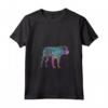 Donna Colorato Bullmastiff Amante Cane Bullmastiffs Maglietta con Collo a V - Acquerello Design per Compleanno o Natale