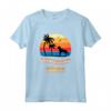 Donna Cucciolo Bullmastiff Mama Retro Sunset Maglietta - T-shirt Leggera con Doppia Cucitura