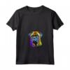 Bullmastiff Pop Art - Dog Lover Splash Art Maglietta con Collo a V - Ideale per Amanti e Proprietari di Bullmastiff