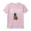 Solo Ragazza Che Ama Cani Bullmastiff Maglietta - Regalo Divertente per Amanti dei Cani - Ideale per Dog Lover