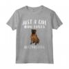 Solo Ragazza Che Ama Cani Bullmastiff Maglietta - Regalo Divertente per Amanti dei Cani - Ideale per Dog Lover