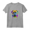 Bullmastiff Pop Art - Dog Lover's Splash Art Bullmastiff Maglietta - Ideale per Proprietari e Famiglie Bullmastiff