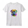 Bullmastiff Pop Art - Dog Lover's Splash Art Bullmastiff Maglietta - Ideale per Proprietari e Famiglie Bullmastiff