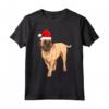 Bullmastiff Santa Hat Xmas - Maglietta Natale per Amanti dei Cani - Ideale per Regali Unici