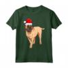 Bullmastiff Santa Hat Xmas - Maglietta Natale per Amanti dei Cani - Ideale per Regali Unici