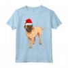 Bullmastiff Santa Hat Xmas - Maglietta Natale per Amanti dei Cani - Ideale per Regali Unici