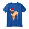 Bullmastiff Santa Hat Xmas - Maglietta Natale per Amanti dei Cani - Ideale per Regali Unici