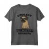 Coolest Bullmastiff Grandpa - Cane Maglietta per Proprietario di Bullmastiff - Ideale per Nonno Amante dei Cani